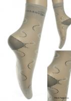 Silonkové ponožky - взор vlny, C-21-0439