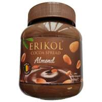 Erikol - Crema de cacao y almendras - 400gr -Hecho en Bélgica- EUR.1