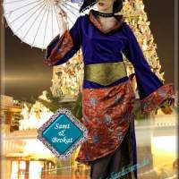  Karneval Kostüm Asiatisches Geheimnis Geisha  grösse M