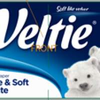 Туалетная бумага Veltie Soft & White, 16 рулонов, 3 слоя