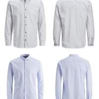 Jack & Jones ing fehér férfi kék ing