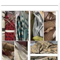 Upholstery fabrics and curtain fabrics