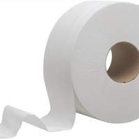 Toilet paper 2-ply tissue bright white 380m, 6 pcs.