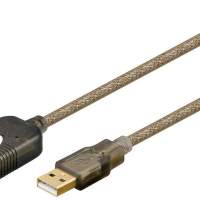 USB 2.0 active extension / repeater USB A plug USB A socket 5m