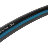 Druckschlauch Heavy-Flex Black ID25mm schwarz/blau 5,0mm L.50m
