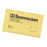 Soennecken sticky note 5812 127x76mm 100 sheets yellow