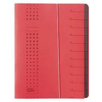 ELBA folder chic 400002024 DIN A4 7 compartments cardboard red