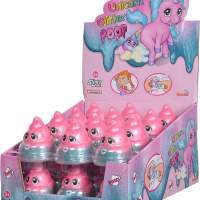 Simba Puuupsi Poop Unicorn cups in a display of 24