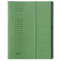ELBA folder chic 400002025 DIN A4 7 compartments cardboard green