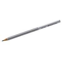 Faber-Castell pencil GRIP 2001 117012 triangular shape 2H silver-grey