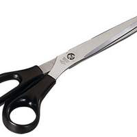 Universal scissors L.210mm VA Ku.-handle black smooth movement, 10 pieces