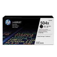HP toner CE250XD 504X 10,500 pages black 2 pc./pack.