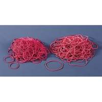 Rubber ring size 8 50mm red 50 g/pack.