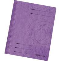 Herlitz loose-leaf binder 10902948 DIN A4 color span cardboard purple