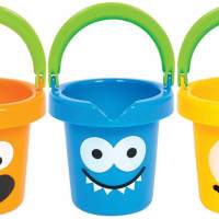 Funny Monster Bucket Set 3 Box, 1 Set
