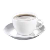 Esmeyer cappuccino cup Bistro white 6 pieces/pack. +Saucer