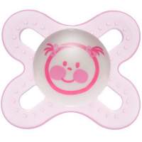 MAM pacifier silicone 0-2M, double pack