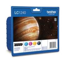 Brother ink cartridge LC1240VALBPDR bw/c/m/y 4 pieces/pack.
