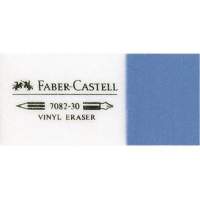 Faber-Castell eraser KOMBI 7082-30 188230 18x12x41mm white/blue