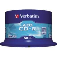 Verbatim CD-R 52x 700MB 80min. Spindle 50 pcs/pack.