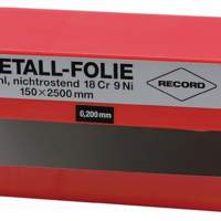 Metal foil thickness 0.05mm VA L.2500mm B.150mm