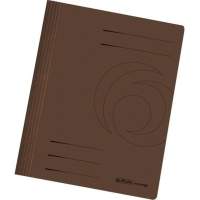 Herlitz loose-leaf binder 10902575 DIN A4 cardboard intensive brown