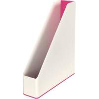 Leitz magazine file WOW 53621023 DIN A4 PS white/pink