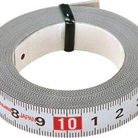 TAJIMA tape measure, length 2m, tape width 13mm, mm/cm, self-adhesive