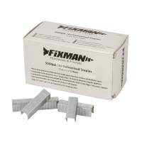 Fixman Galvanisierte Heftklammern 10J, 11,2 X 12 X 1,17mm 5.000er-Pack