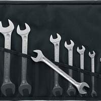 STAHLWILLE double open-end wrench set 10/8 SW 6-22mm, 8 pcs