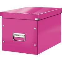 Leitz archive box Click & Store Cube 32 x 36 x 36cm pink