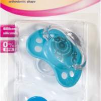 NIP teat Spacy silicone 0-6 months, double pack