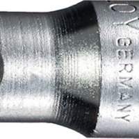 STAHLWILLE socket wrench insert 44 K, 1/4 inch internal hexagon, SW 6mm, L 28mm
