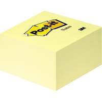 Post-it note cube 636B 76x45x76mm 450 sheets yellow