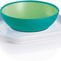 MAM Baby's Bowl & Plate, assorted colors, 1 piece