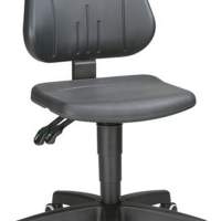 Swivel work chair Unitec with wheels integral foam seat H.440-620mm BIMOS
