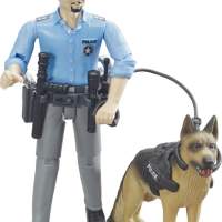 Brother bworld cop with dog