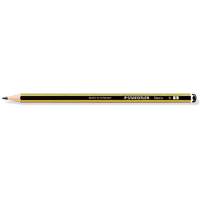 STAEDTLER pencil Noris 120-1 B hexagon shape yellow/black
