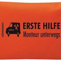 SÖHNGEN first aid bag for fitters on the go, W210xH140ca.mm, orange