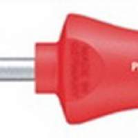 Screwdriver PH SW 1x4.5x80mm Total L.191mm Round blade Multi-component handle SoftFi.