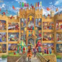 Ravensburger Puzzle View of the Knight's Castle 150 pieces