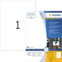 HERMA Outdoor Etikett DIN A4 weiß 50 St./Pack.