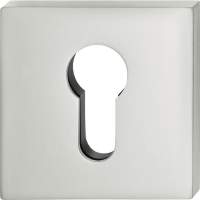 FSB key rosette pair 12 1704 Alu.0105 plate 7.2mm PZ square