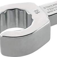 STAHLWILLE ring spanner 733/10 18, wrench size 18mm 9 x 12mm