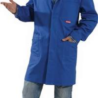 Professional coat BW290 size. 56 royal blue 100% cotton