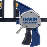 One-hand clamp W.150mm projection 95mm clamping/spreading IRWIN
