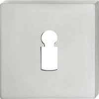 FSB key rosette pair 12 1704 Alu.0105 plate 7.2mm BB square