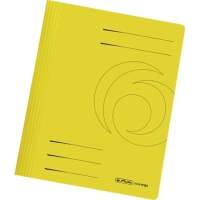 Herlitz loose-leaf binder 10902468 DIN A4 cardboard intense yellow