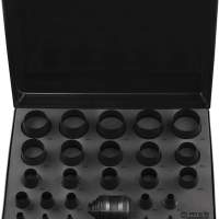 PEDDINGHAUS patent punch set 26-piece tin box