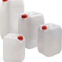 Industrial canister 5l PE UN approval, H252xW145xD195mm